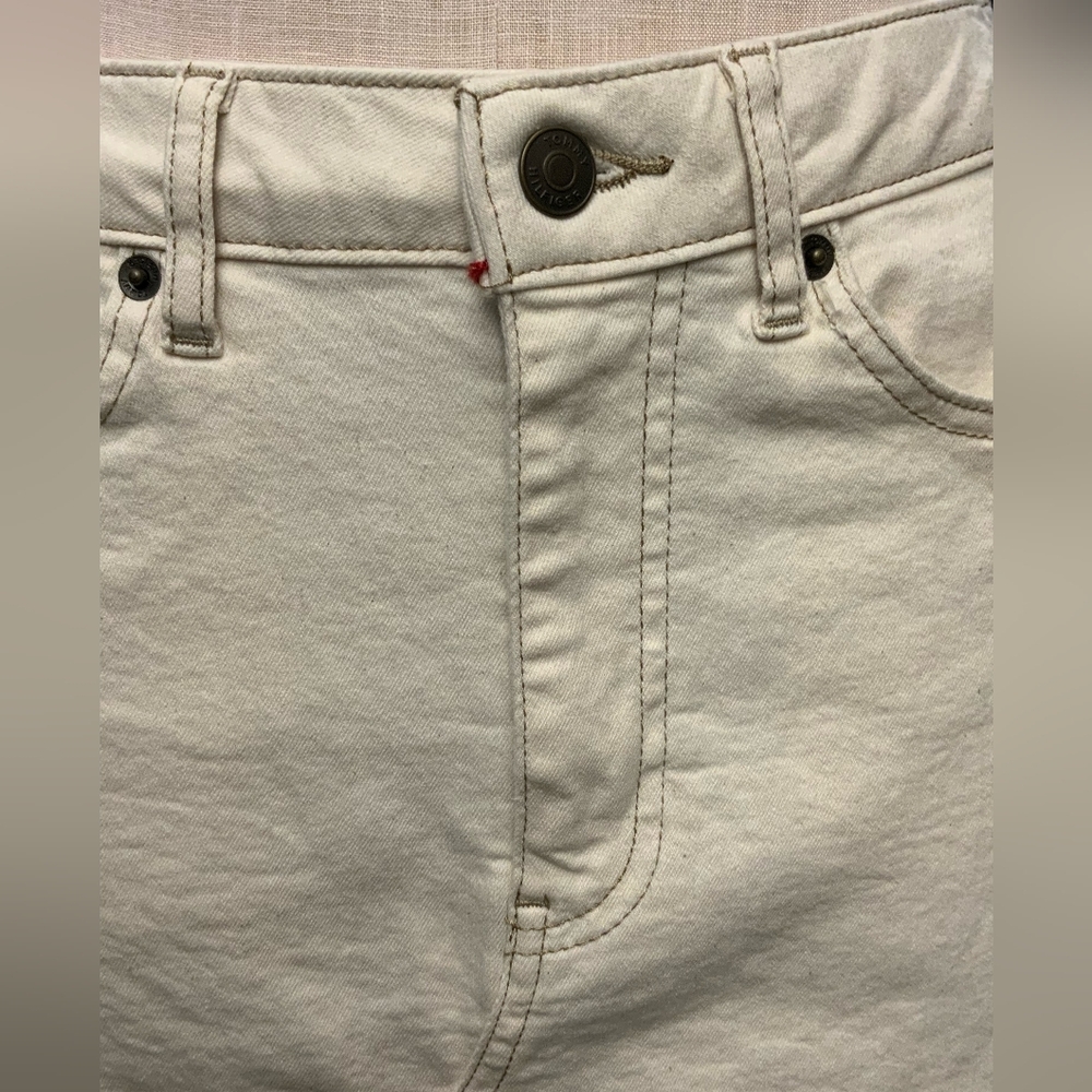 Tommy Hilfiger Claire High Rise Denim Midi Skirt - Picture 4 of 9